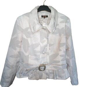 NWT D One for Melanie Lynn Taffeta Blazer Size 12